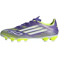 adidas F50 League MG Herren Purple Rush/FTWR White/Lucid Lemon 48