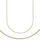 FIRETTI Goldkette Rundankerkette Gelbgold 333