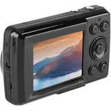 Kinder Digitalkamera, 720P 16MP Digitalkamera Geburtstagsgeschenke für Kinder, 16X Zoom HD Videokamera mit Blitzunterstützung 32 GB SD-Karte, Digitalkamera Tragbares Spielzeug (Schwarz)