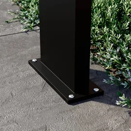 ARCCHIO Advik, 60 cm, anthrazit, Sensor, IP54 - schwarz,