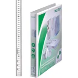 Leitz Präsentationsringbücher 4-Ringe weiß 4,4 cm DIN A4, 6 St.