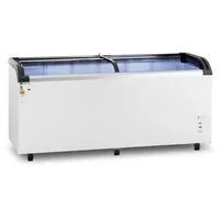 Royal Catering Gefriertruhe - 545 L - - Glastüren