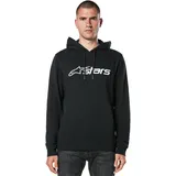 Alpinestars Blaze V3, Kapuzenpullover - Schwarz/Weiß XXL