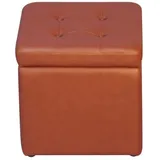 moebel-direkt-online Sitzhocker mit Stauraum 41 x 40 x 41 cm Braun