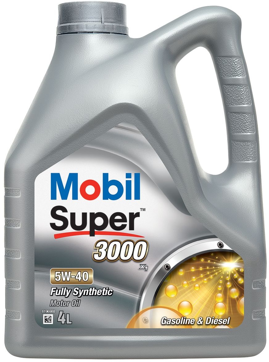 Motoröl MOBIL SUPER 3000 X1 5W40 4L