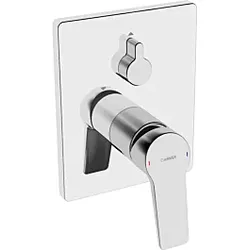 Hansa Wannenarmatur Hansatwist 89843083 Hansabluebox, mit Sicherungseinrichtung, chrom