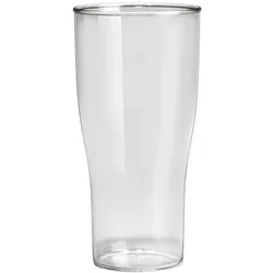Matfer 5 Mehrweg Bier Gläser 400ml Kunststoff Wiederverwendbar unzerbrechlich SAN