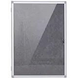 MCW Pinnwand Q51-FG 68 x 95 cm Grau