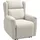 Homcom Relaxsessel Fernsehsessel mit Liegefunktion 80 x 101 x 94 cm Beige