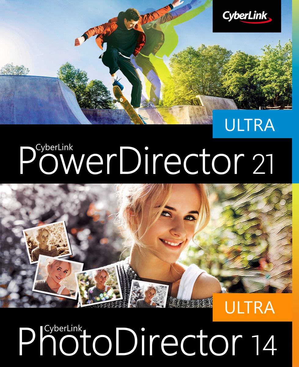 Cyberlink PowerDirector 21 Ultra & PhotoDirector 14 Ultra Duo
