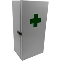 Relaxdays Medizinschrank, 3 Fächer, HxBxT: 42 x 21 x