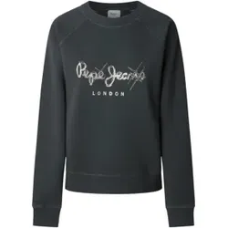Pepe Jeans für Damen. PL581467 Lupita Sweatshirt schwarz (M), Lässig, Polyester