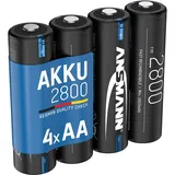 Ansmann NiMH Akku AA 2650 mAh 4 St.
