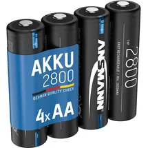 Ansmann NiMH Akku AA 2650 mAh 4 St.