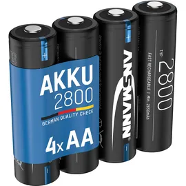 Ansmann NiMH Akku AA 2650 mAh 4 St.