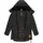Ragwear Damen Wintermantel Warmer wasserdichter Steppmantel lang mit Kapuze Ashanta Block Dark Green23 Gr. XXL - XXL