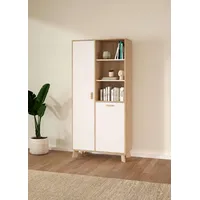 Andas »Ikast Vitrinenschrank, Standvitrine, Schrank, Stauraum«, 2 Türen, 3