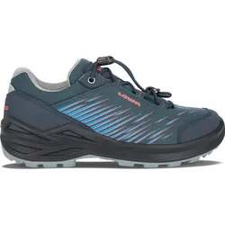 LOWA Kinder Multifunktionsschuhe ZIRROX GTX LO, STAHLBLAU/ROSE, 33