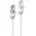 BASIC-S Cat7 0 25m Netzwerkkabel Weiß 0 25 m U/FTP STP