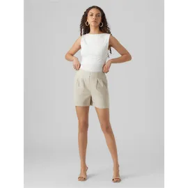 Vero Moda Shorts Jesmilo mit elastischem Bund in Beige-XL