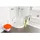Sanilo WC Sitz Orange, Hochwertiger und Stabiler Toilettendeckel aus Holz