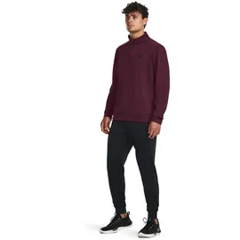 Under Armour Armour Fleece 1/4 Zip maroon black (600-001) S