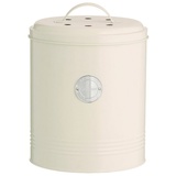 Typhoon Kompostbehälter Living 17,5 x 17,5 x 20 cm 2,5 l pastellcreme