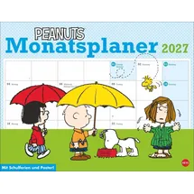 Heye Peanuts Monatsplaner 2027 Weiß