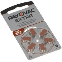 Rayovac Extra Advanced 312 PR41 6 St
