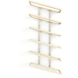 Metallbude Weinregal Vinia Stahl Cashew