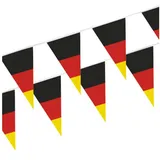 PAPSTAR GmbH Hängedekoration Wimpelkette PVC Deutschland ca. 4m/16Flags