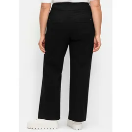 sheego Stretch-Hose in schwarz | Gr.: 56