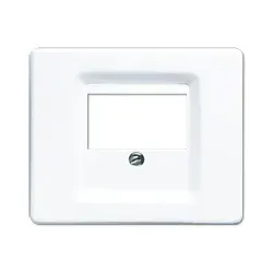 JUNG SL 569 T WW, Weiß, Duroplast, UMA-MA2, UMA-CAT6A, USB 21-2, 1 Stück(e)