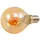 McShine LED Filament Tropfenlampe McShine ''Retro'' E14, 2W, 150lm, warmweiß,goldenes Glas