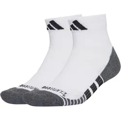 3er Pack adidas Performance Climacool Cushioned Quarter Socken JD9574 - white/black 34-36