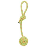 TRIXIE Playing Rope with Woven-in Ball ø 7 x 37 cm assorted colours