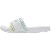 hummel Pool Slide Retro Badelatschen white/multicolor 43