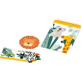 Amscan Get Wild Safari Set Mitgebsel-Set 6 St. Rot/Mehrfarbig