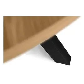 Konsimo Esstisch Ø 100 cm braun