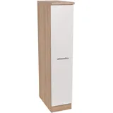 Respekta Apothekerschrank 30 cm Eiche Sägerau 30 x 0 x 0 cm Weiß