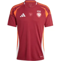 adidas LFF Lettland Heimtrikot Herren IQ2400 - team coll burgundy 2 XL