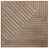Coonoor 3D Wandpaneel 3D Paneele Kunststoffpaneele Hochwertige & harte 3D Platten, (10-tlg) für Innenwanddekoration, 3D Akustikpaneele braun