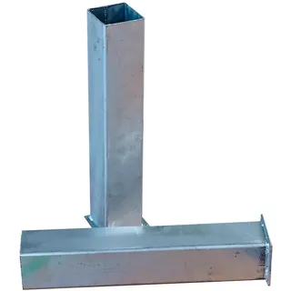 Bodenhülse für Slacklinepfosten, 91 x 91 mm quadratisch