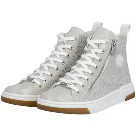 Rieker Sneaker High Damen Weite M Grau/Silber 40
