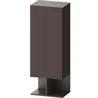 Duravit Balcoon Halbhochschrank BA1302RJGIG0000 50x36x132cm, Tür rechts, Schieferbraun strukturiert