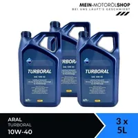 Aral Turboral 10W-40 3x5 Liter - 15 l
