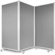 Office Marshal Filz-Stellwand 270 x 180 cm Grau