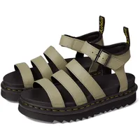 Dr. Martens Blaire Sandals in Olive 40 - Beige