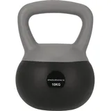 Endurance Kugelhantel Silicone Kettlebell schwarz/charcoal 10kg - 1 Stück -