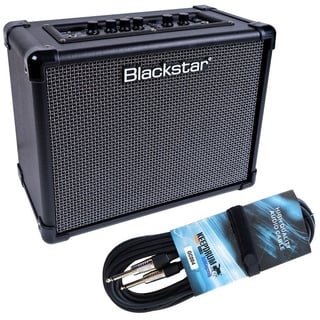 Blackstar Blackstar ID Core 20 V3 mit Gitarrenkabel 6m Verstärker (20,00 W, mit Gitarrenkabel) schwarz